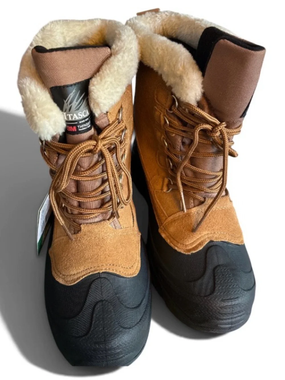 NWT Itasca Cedar II Women’s Size 10 Winter Duck Boots Buff Tan 3M Thinsulate